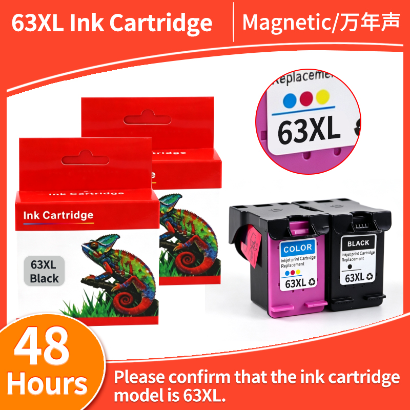 Solvent Printer Ink - 63XL Compatible For HP63 HP 63