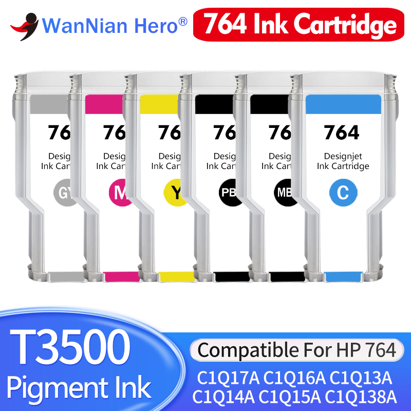 New 300ml 764 Ink Cartridge Co - Solvent Printer Ink 评论和价格