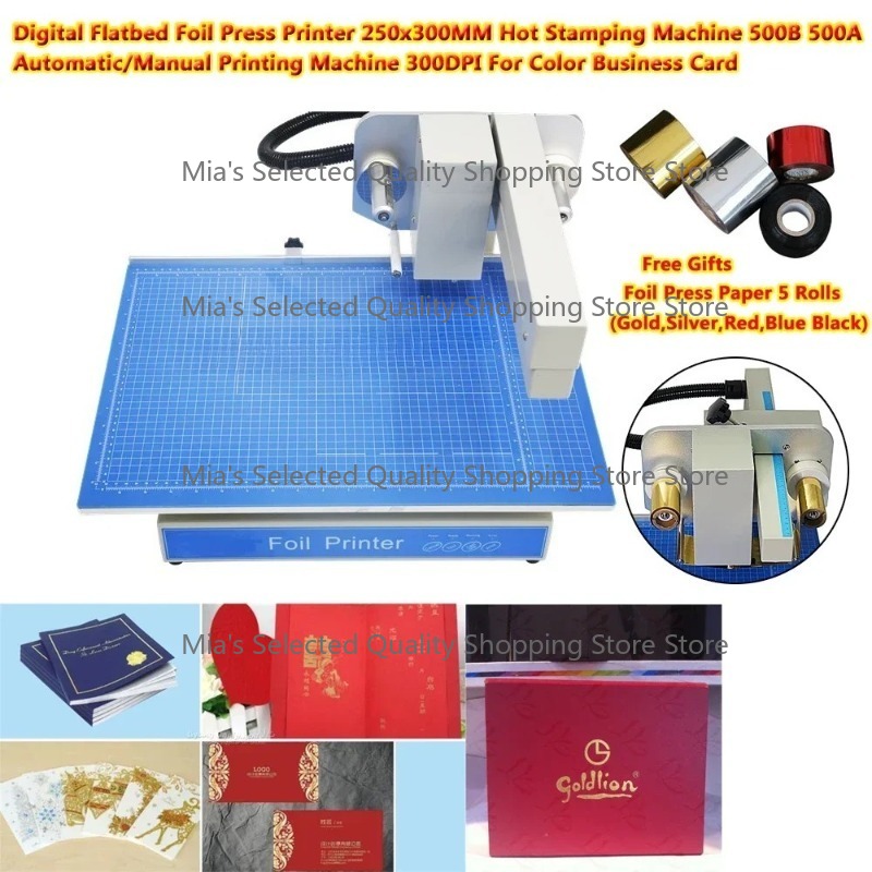 500B 500A Automatic/Manual Hea - Foil Transfer Machine 评论和价格