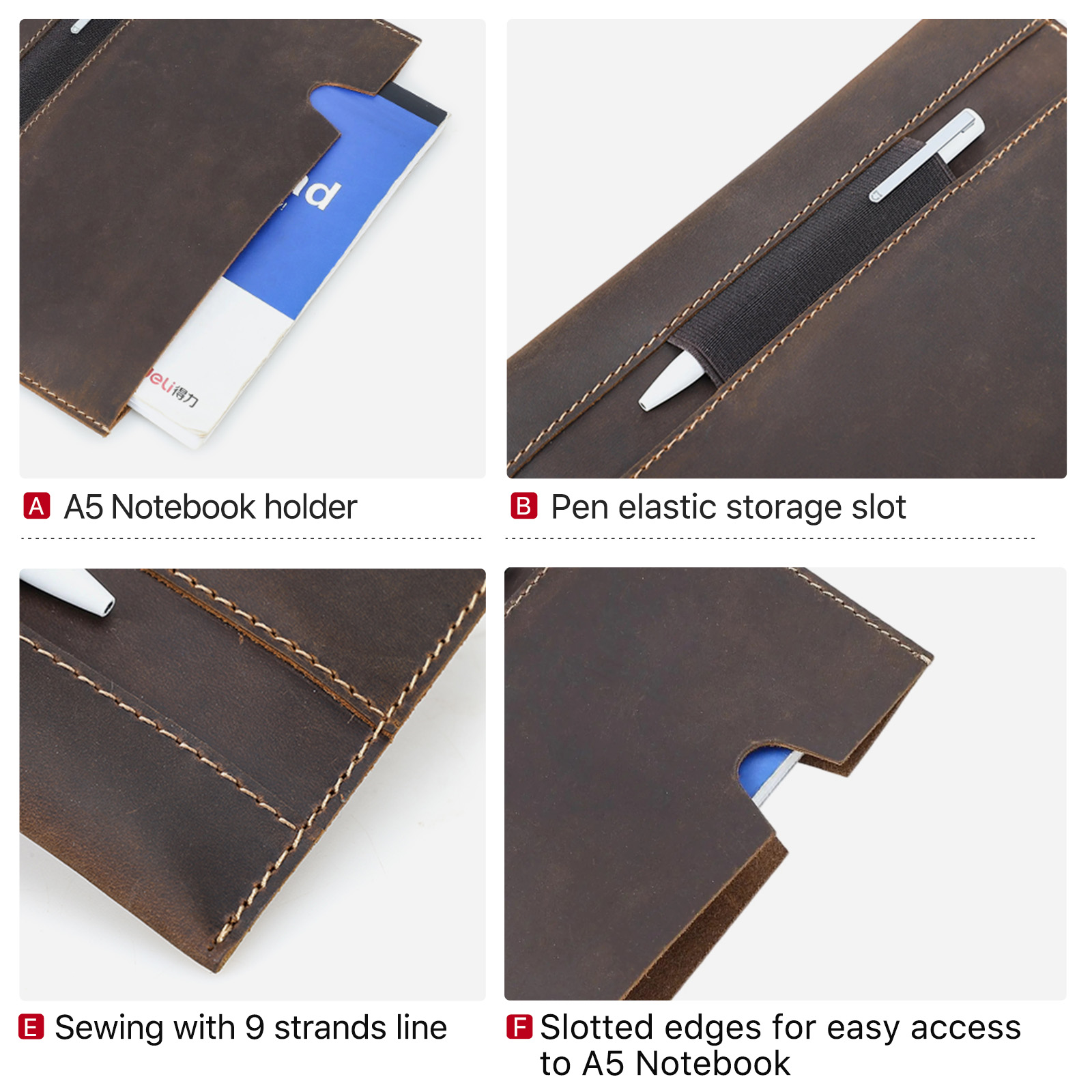 Genuine Leather Portable Book  - Commercial Printing Books 评论和价格