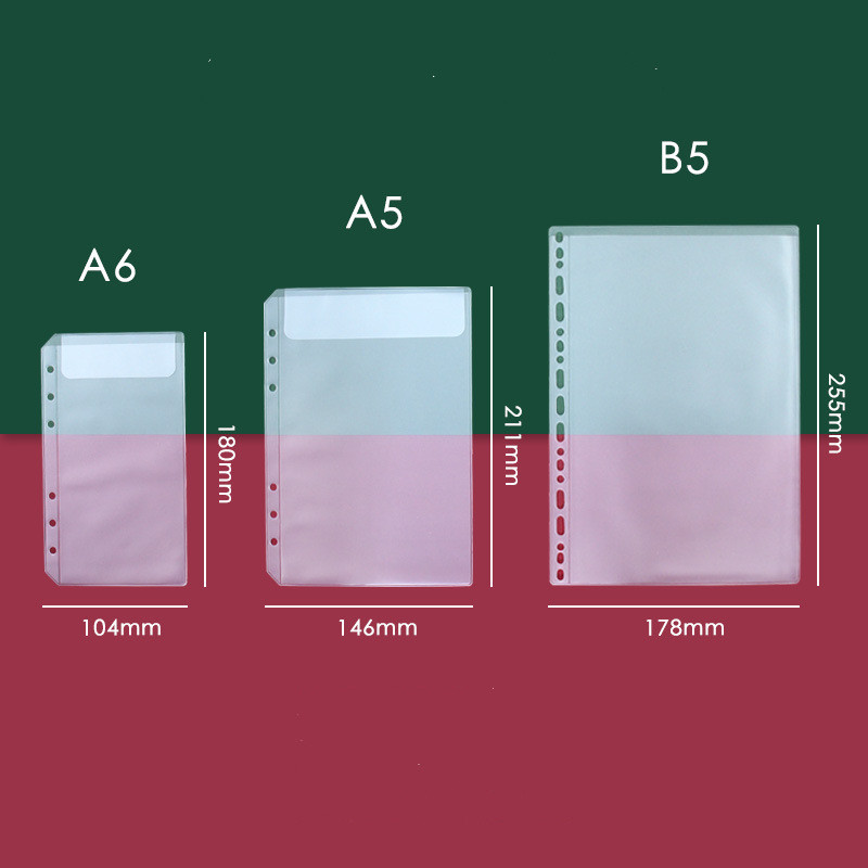 A6 A5 B5 PVC Transparent Bag H - Commercial Printing Books 评论和价格