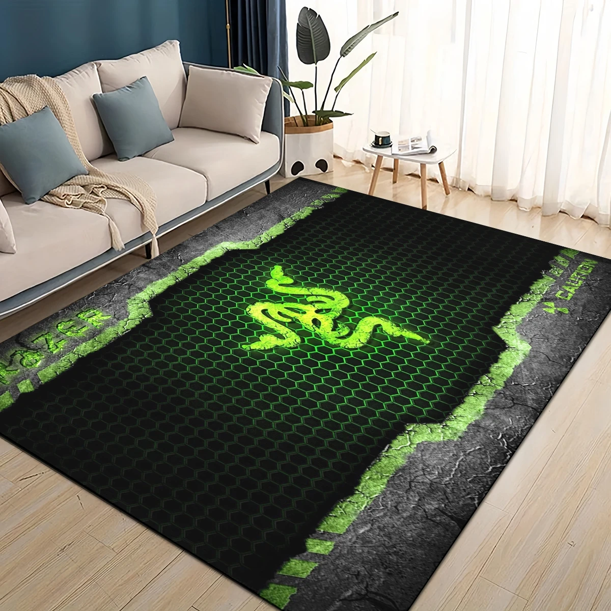 HOT RAZER Game Green Sign Area - Commercial Printing For Sale 评论和价格